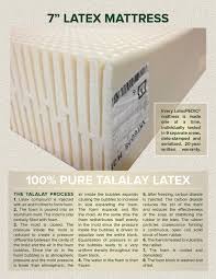 houston tx 100% pure talalay latex foam beds natura beds organic