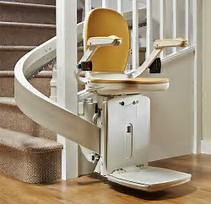 huntington beach curve stairlift