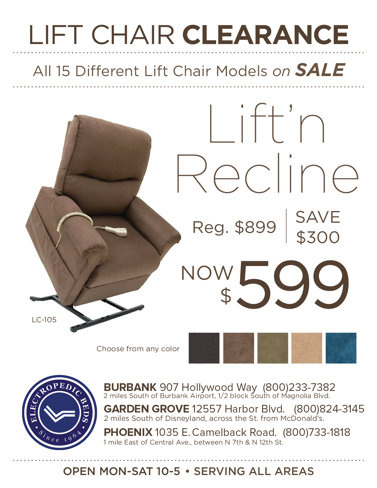 Phoenix az pride lift chairs lift chair sale price cost